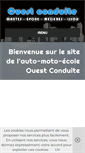 Mobile Screenshot of ouestconduite.com
